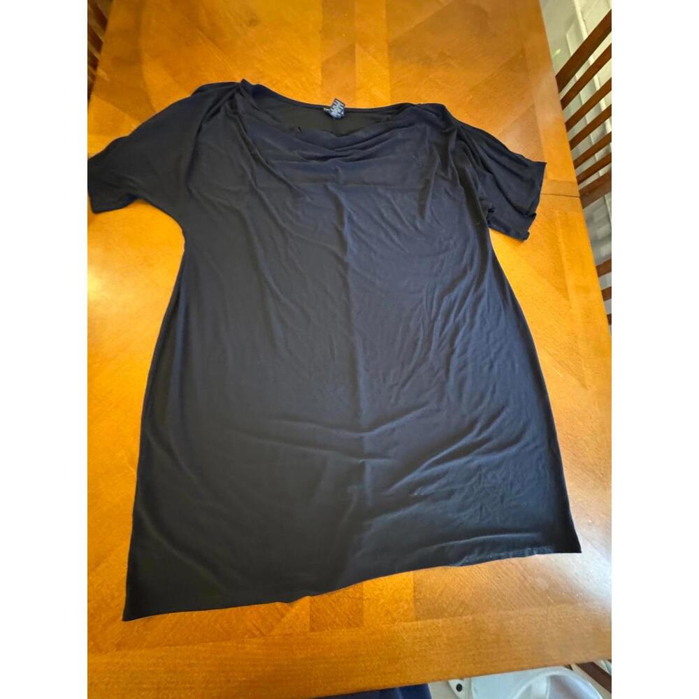 Lane Bryant Soft Black Dress - Size 22/24W - Stylish and Comfortable 7-119